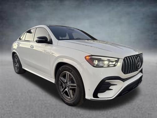 Polar White 2025 Mercedes-Benz AMG GLE 53 4MATIC+ Coupe