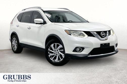 Pearl White 2015 Nissan Rogue SL