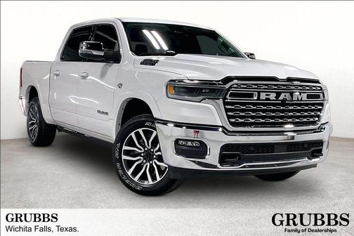 Ivory White Tri-Coat Pearlcoat 2026 RAM 1500 Longhorn