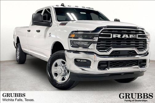 Bright White Clearcoat 2026 RAM 3500 Tradesman Crew Cab 4x4 8' Box