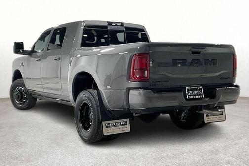 Ceramic Gray Clearcoat 2026 RAM 3500 Laramie Mega Cab 4x4 6'4' Box
