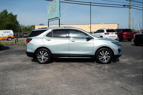 Seaglass Blue Metallic 2022 Chevrolet Equinox Premier w/1LZ