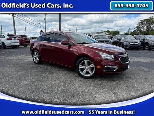 Burgundy 2015 Chevrolet Cruze 2LT