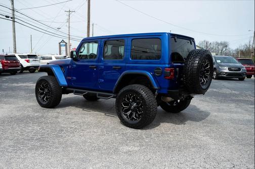 Ocean Blue Metallic Clearcoat 2018 Jeep Wrangler Unlimited Rubicon