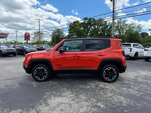 Omaha Orange 2017 Jeep Renegade Trailhawk