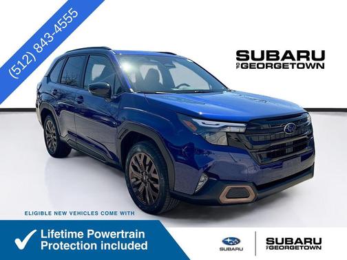 Sapphire Blue Pearl 2026 Subaru Forester Sport
