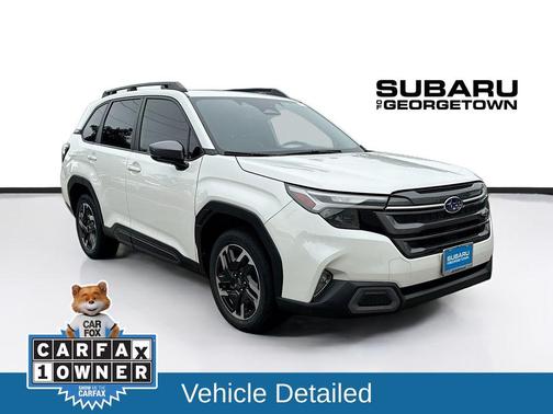 Crystal White Pearl 2025 Subaru Forester Limited