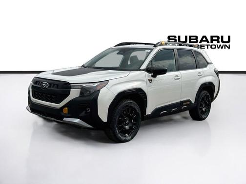 Crystal White Pearl 2026 Subaru Forester Wilderness