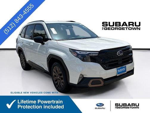 Crystal White Pearl 2026 Subaru Forester Sport