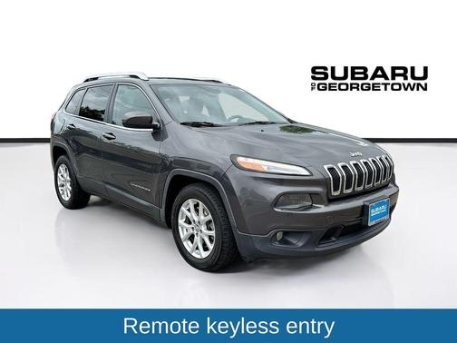 Gray / Black 2015 Jeep Cherokee Latitude
