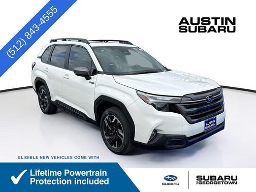 Crystal White Pearl 2026 Subaru Forester Limited