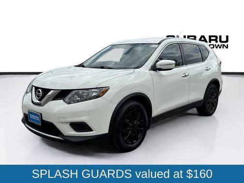 Glacier White 2015 Nissan Rogue S