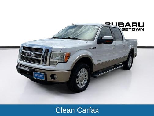 White 2012 Ford F-150 Lariat