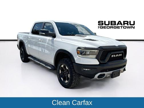 Bright White Clearcoat 2021 RAM 1500 Rebel