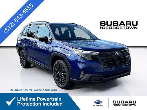 Blue 2026 Subaru Forester Sport