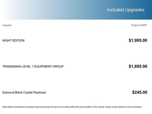 2025 RAM 1500 Tradesman