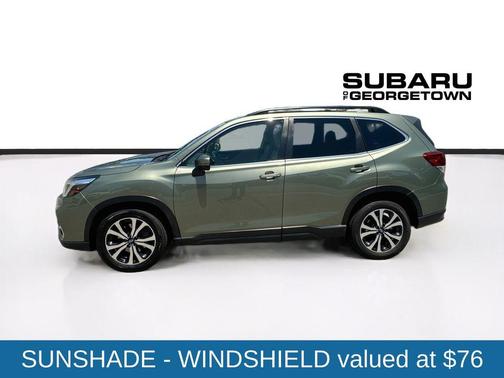 Jasper Green Metallic 2021 Subaru Forester Limited