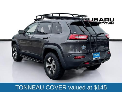 Granite Crystal Clearcoat Metallic 2017 Jeep Cherokee Trailhawk