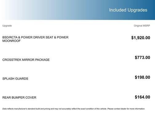 2025 Subaru Crosstrek Sport