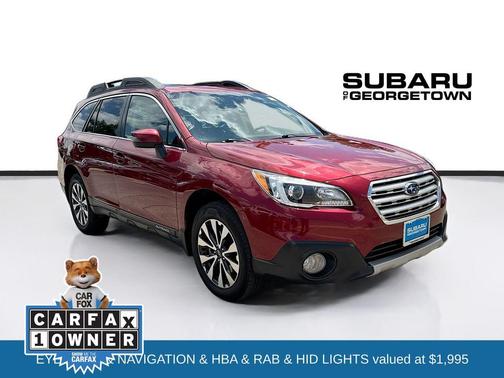 Venetian Red Pearl 2017 Subaru Outback 2.5i Limited
