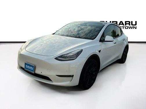 White 2021 Tesla Model Y Long Range