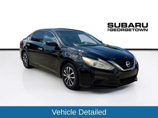 Black 2016 Nissan Altima 2.5 S