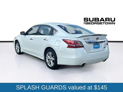 Pearl White 2013 Nissan Altima 2.5 SV