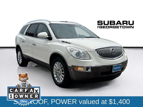 White Opal 2011 Buick Enclave CXL