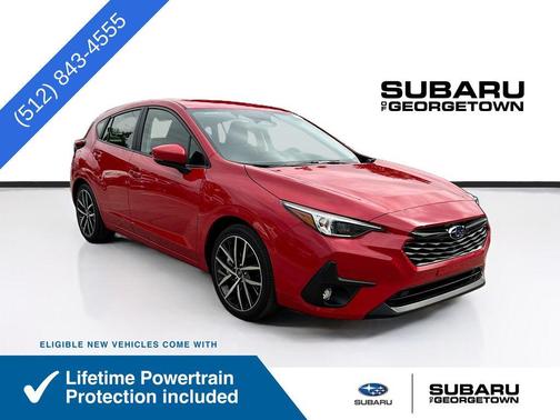 Red 2026 Subaru Impreza Sport