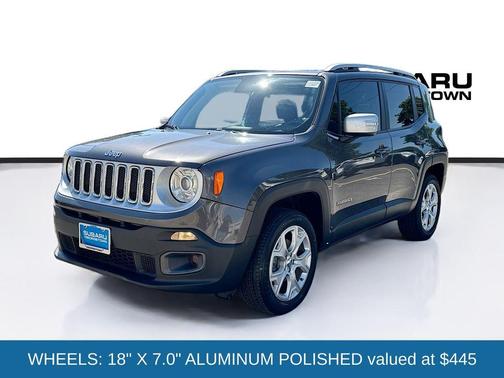 Granite Crystal Clearcoat Metallic 2018 Jeep Renegade Limited