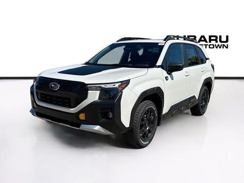 Crystal White Pearl 2026 Subaru Forester Wilderness