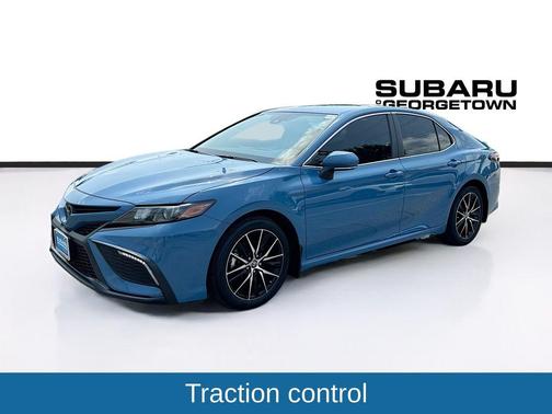 Blue 2024 Toyota Camry SE