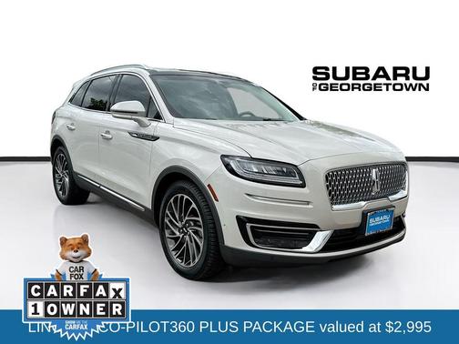 Ceramic White 2020 Lincoln Nautilus Reserve