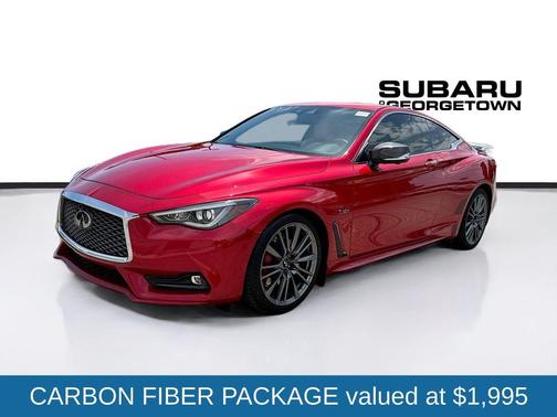 Dynamic Sunstone Red 2017 INFINITI Q60 3.0t Red Sport 400