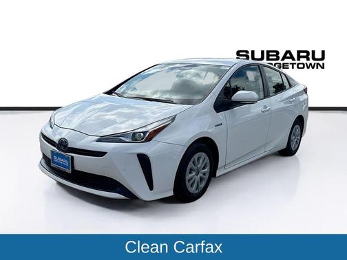 White 2022 Toyota Prius LE