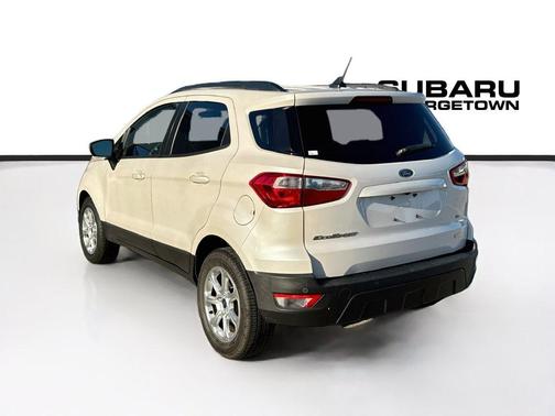 White Platinum Clearcoat Metallic 2018 Ford EcoSport SE