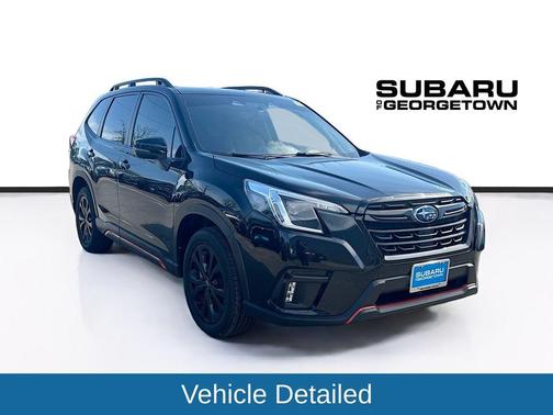 Crystal Black Silica 2024 Subaru Forester Sport