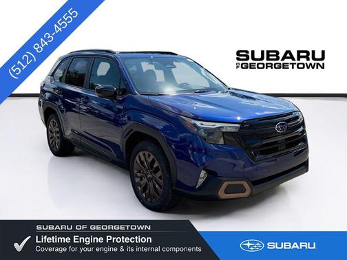 Sapphire Blue Pearl 2026 Subaru Forester Sport