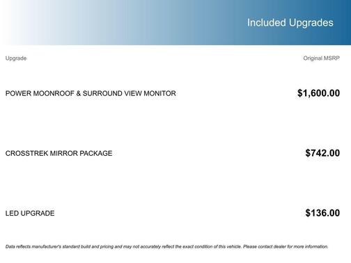 Crystal Black Silica 2026 Subaru Crosstrek Limited