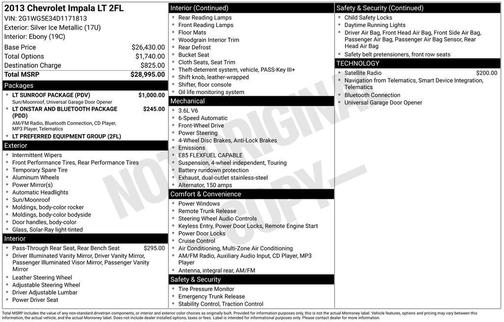2013 Chevrolet Impala LT