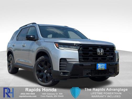 Silver Metallic 2026 Honda Pilot Black Edition