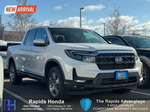 Platinum White 2026 Honda Ridgeline RTL