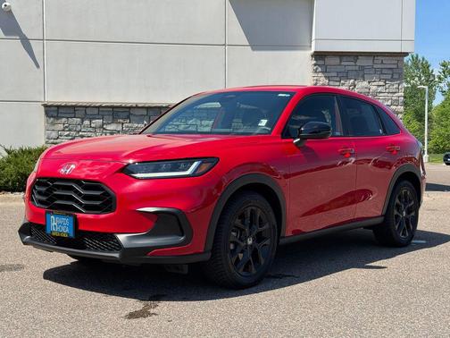 Milano Red 2023 Honda HR-V AWD Sport