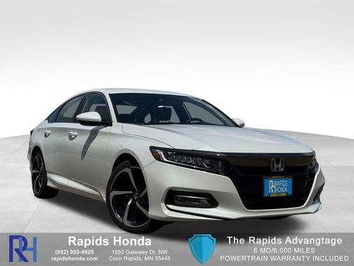 Platinum White Pearl 2019 Honda Accord Sport