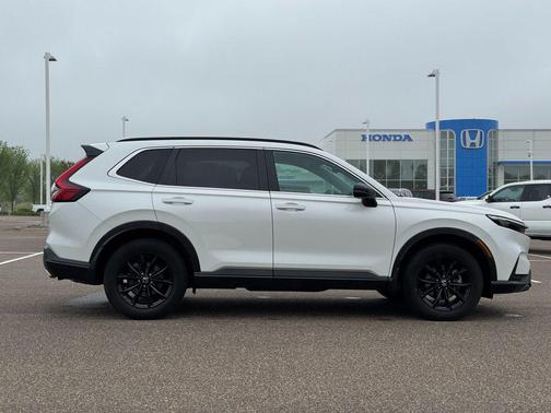 Platinum White Pearl 2024 Honda CR-V Hybrid Sport AWD