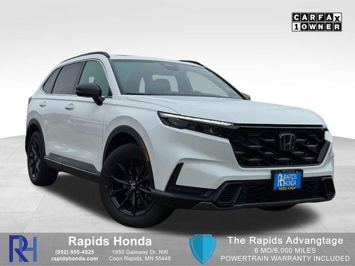 Platinum White Pearl 2024 Honda CR-V Hybrid Sport AWD