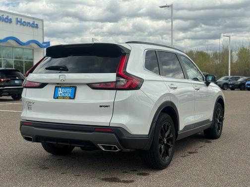 Platinum White Pearl 2024 Honda CR-V Hybrid Sport AWD