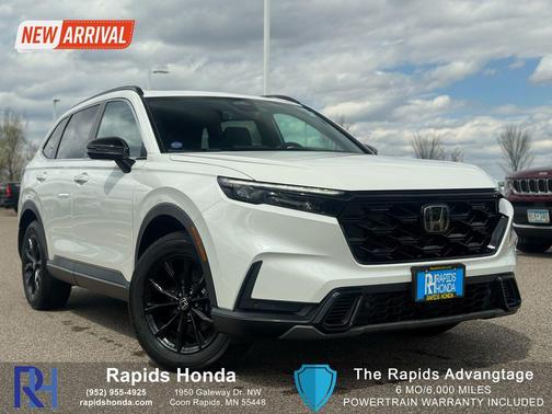Platinum White Pearl 2024 Honda CR-V Hybrid Sport AWD