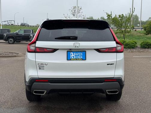Platinum White Pearl 2024 Honda CR-V Hybrid Sport AWD