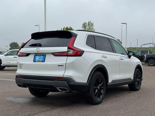 Platinum White Pearl 2024 Honda CR-V Hybrid Sport AWD